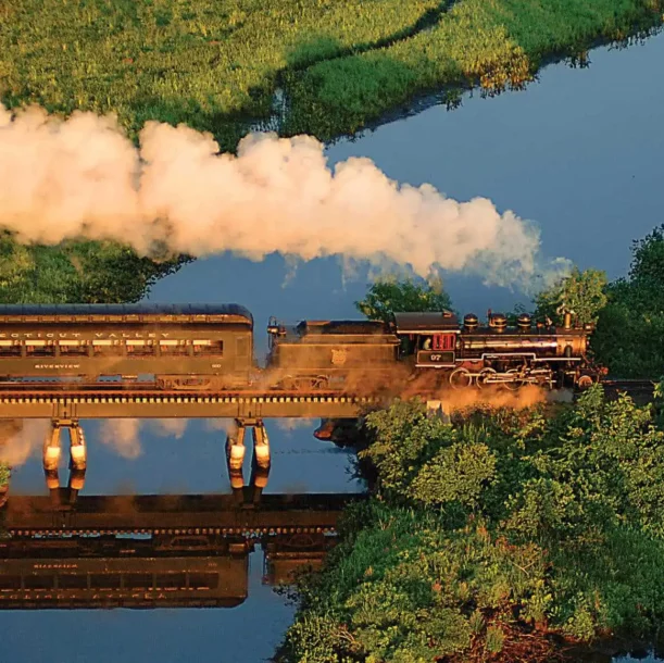 Essex Steam Train a short drive from Boardman House Inn Bed & Breakfast